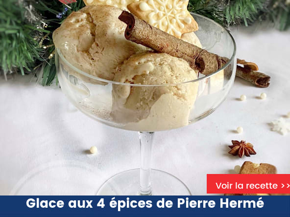 Glace aux 4 épices de Pierre Hermé